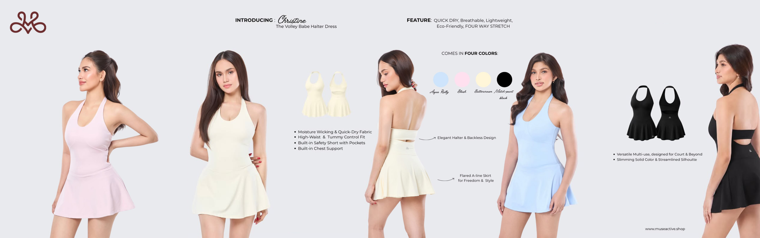 Christine Halter Dress - Image 8